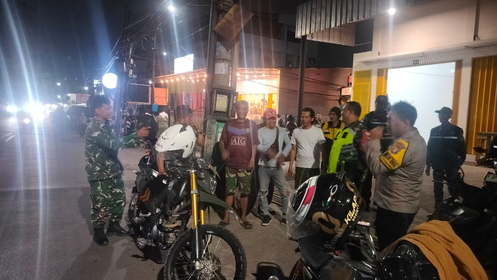 Cegah Kenakalan Remaja dan Kejahatan Malam, Tiga Pilar Medan Satria Gencarkan Patroli Gabungan