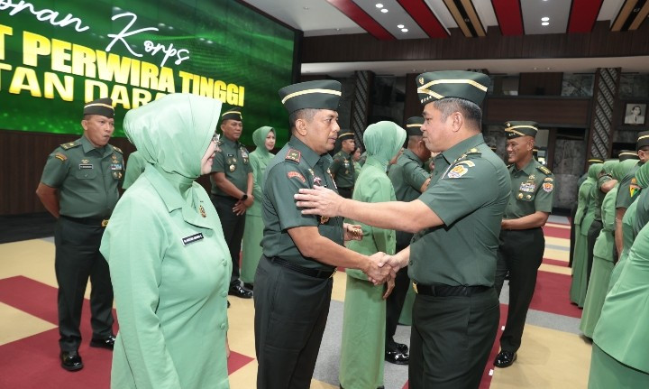 23 Perwira Tinggi TNI AD Naik Pangkat, Kasad: Amanah Baru untuk Pengabdian Lebih Besar