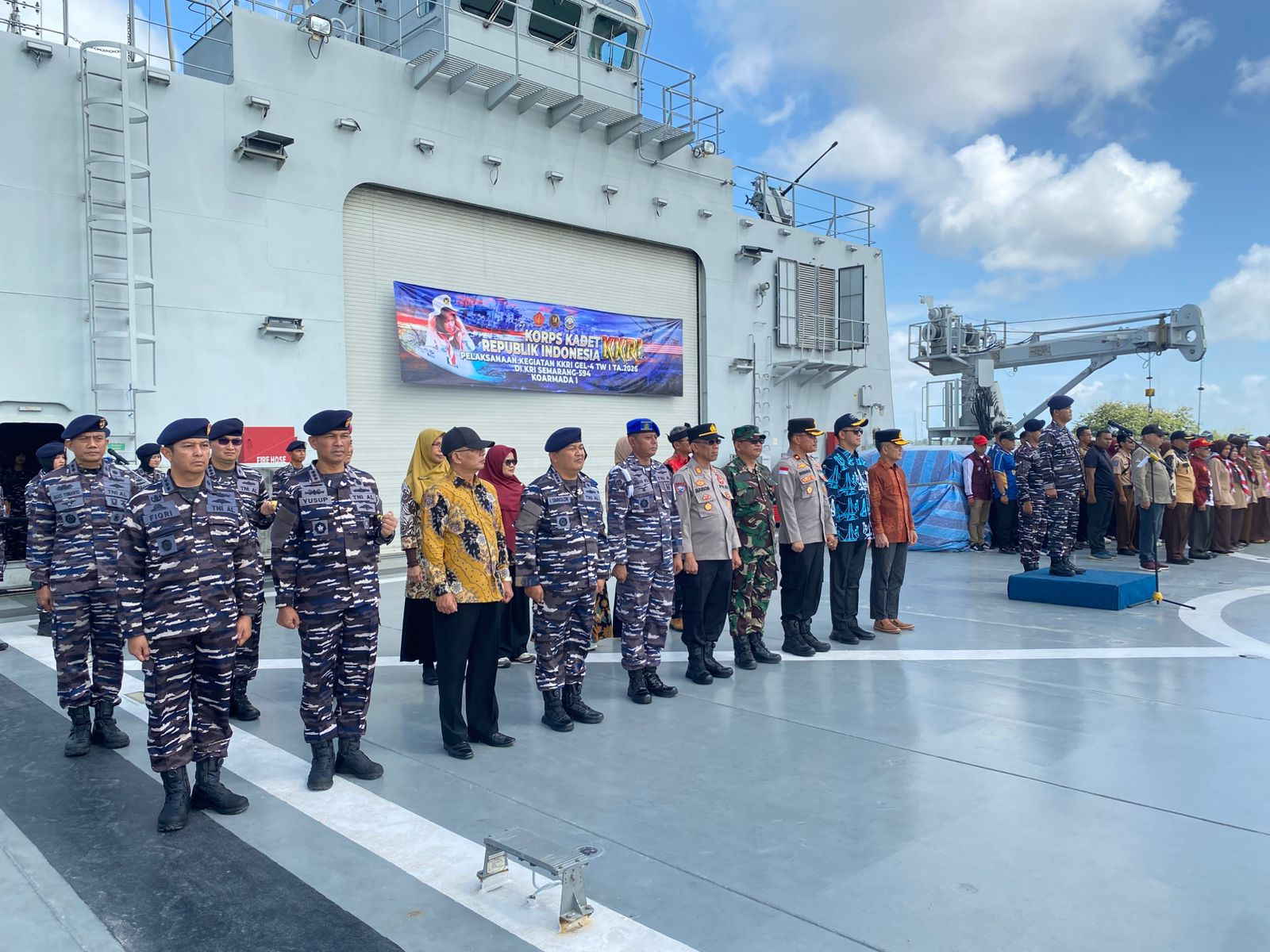 Lanal Bintan Sambut Baik Persami KKRI, Wujudkan Pendidikan Karakter Generasi Muda