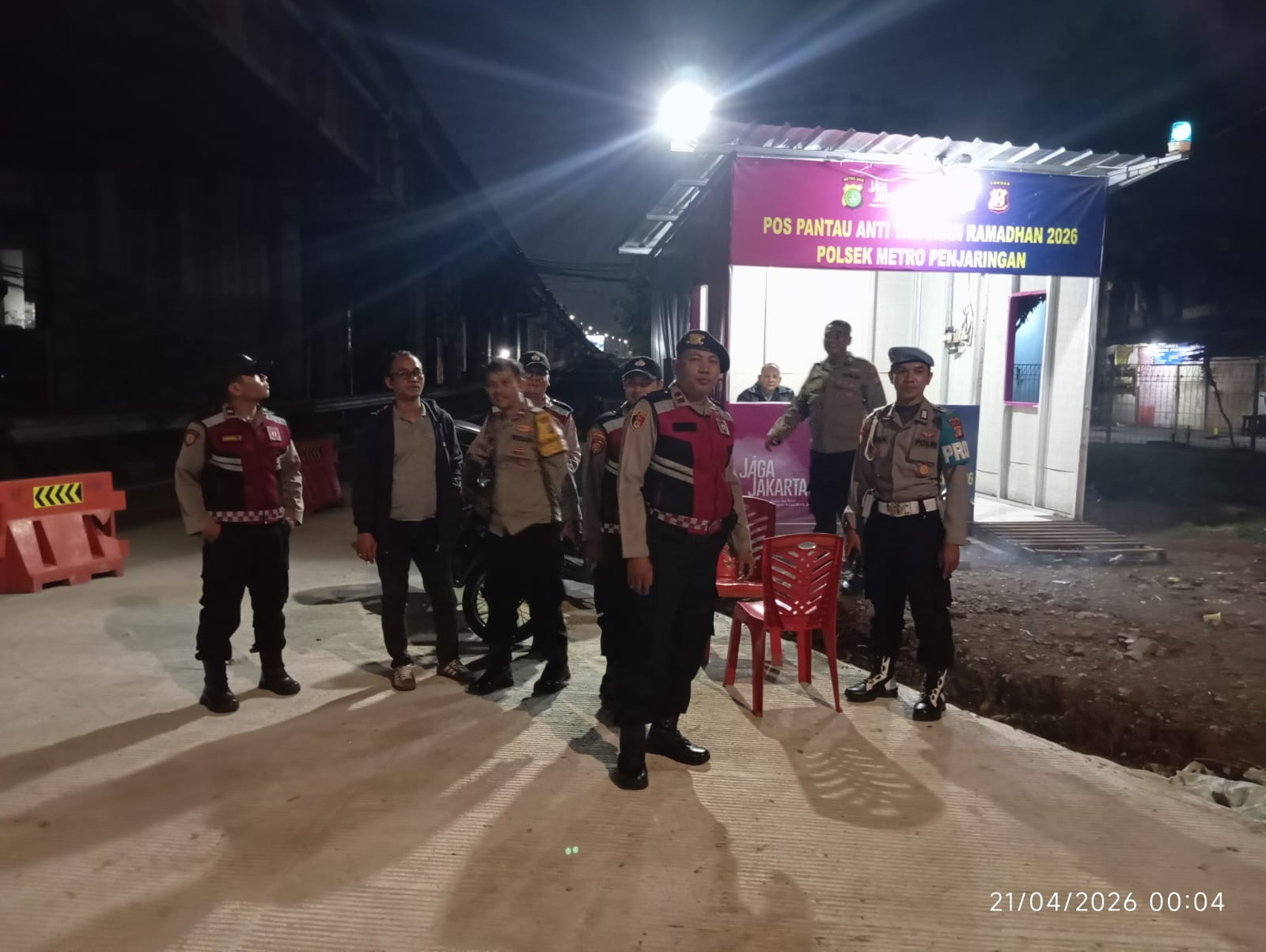 Jaga Jakarta, Jaga Lingkungan : Polsek Metro Penjaringan Patroli KRYD, Intensifkan Balap Liar dan Kejahatan Jalanan