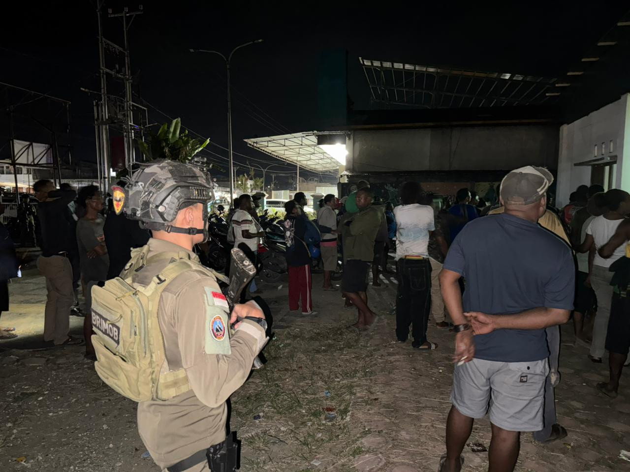 Patroli Gabungan Polres Nabire dan Satgas Damai Cartenz Perkuat Pengamanan Wilayah