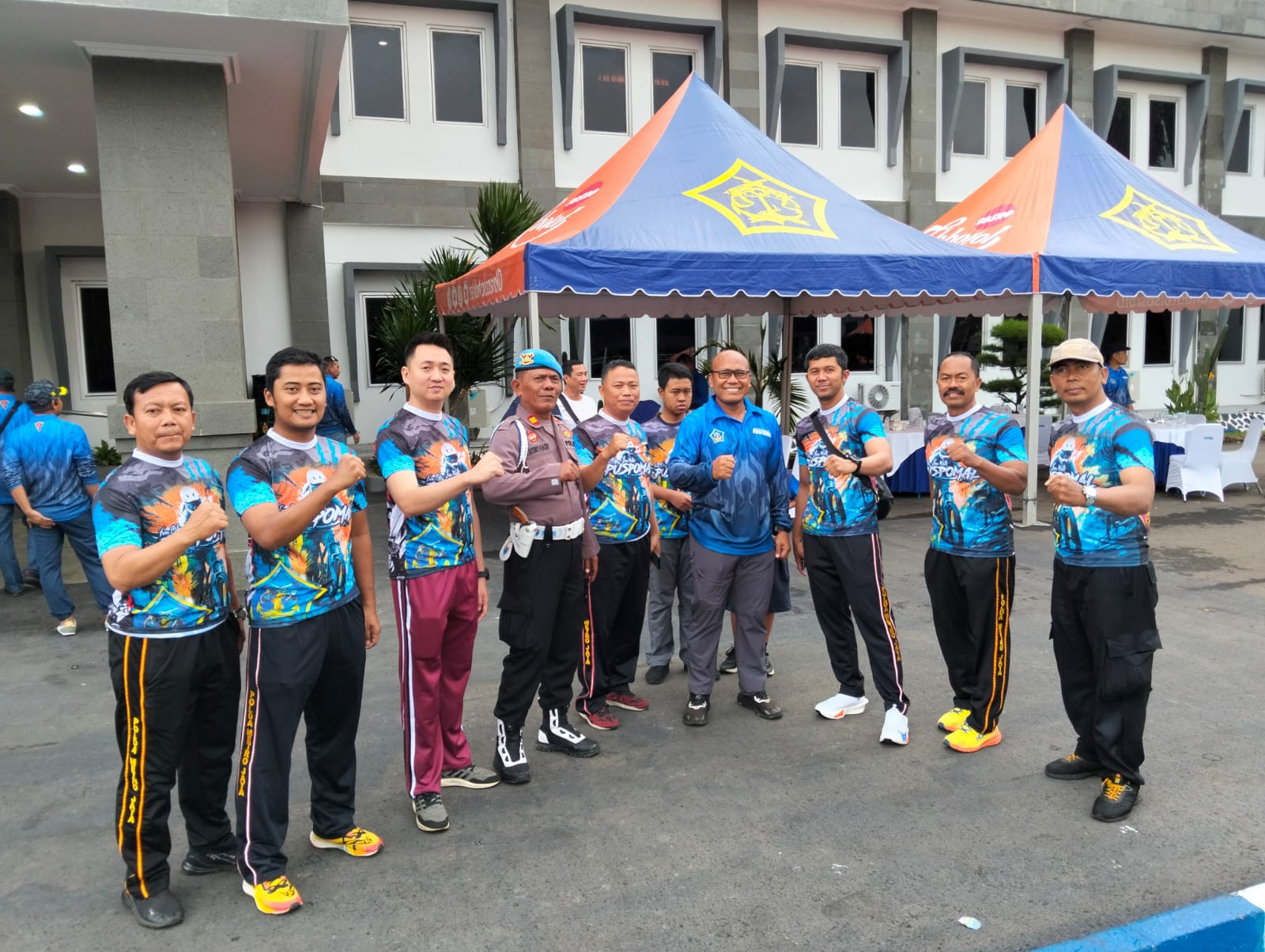 HUT Ke-79 Korps Polisi Militer Angkatan Laut: Meriah dengan Fun Bike dan Fun Walk Bertema "Bersepeda Yes, Narkoba No"