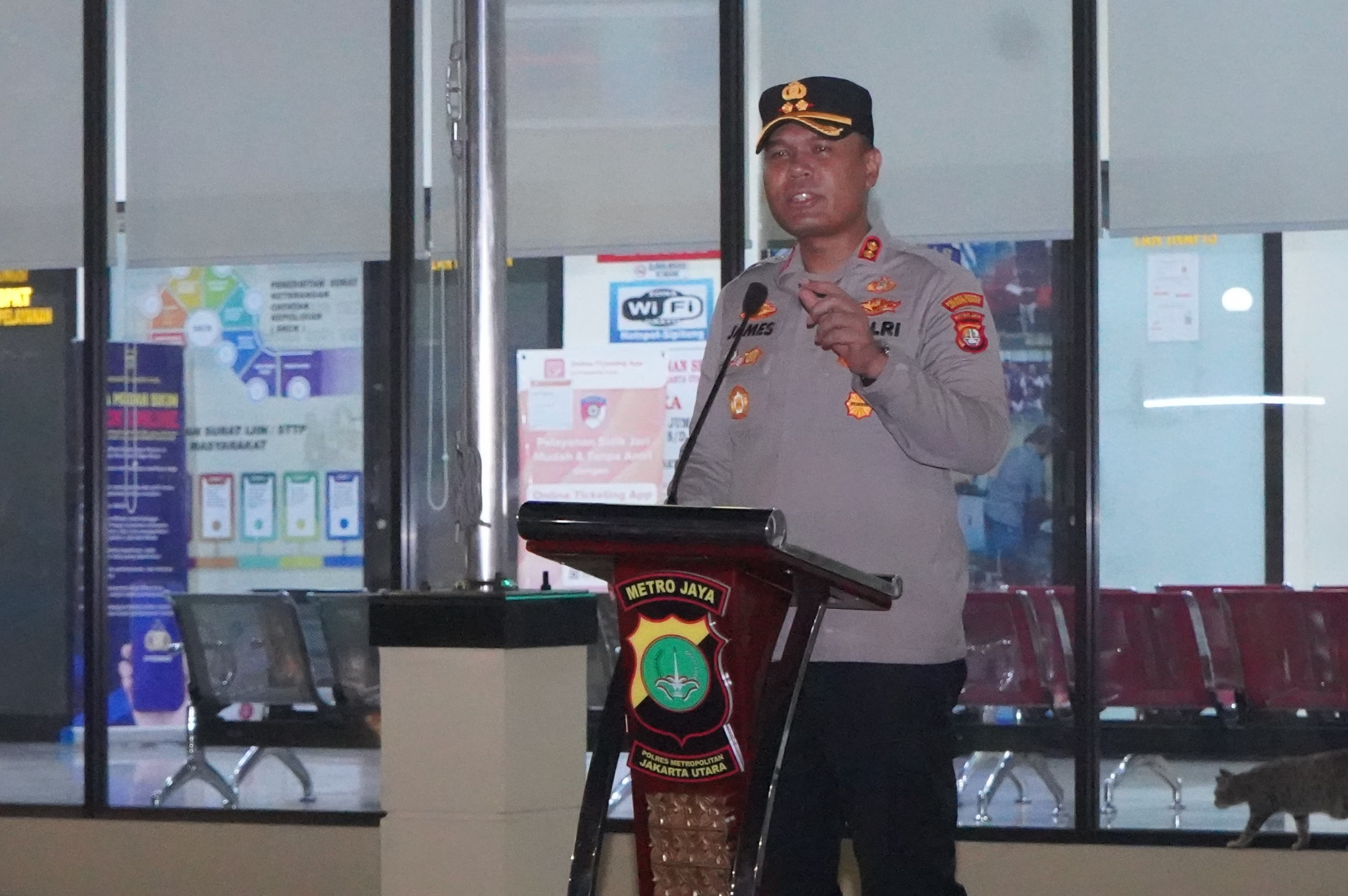 Polres Metro Jakarta Utara Gelar Apel KRYD dan Patroli dalam Rangka Jaga Kondusifitas di Malam Akhir Pekan