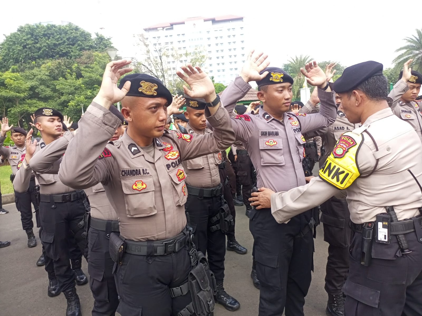 Pengamanan Aksi di Monas, 967 Personel Polri Siap Layani Penyampaian Pendapat
