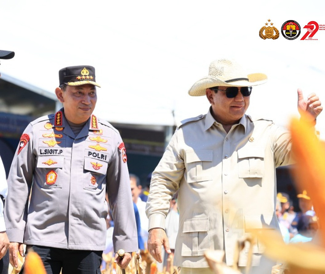 Polri Dukung Ketahanan Pangan Lewat Panen Raya Jagung Serentak dan Ekspor Perdana ke Malaysia