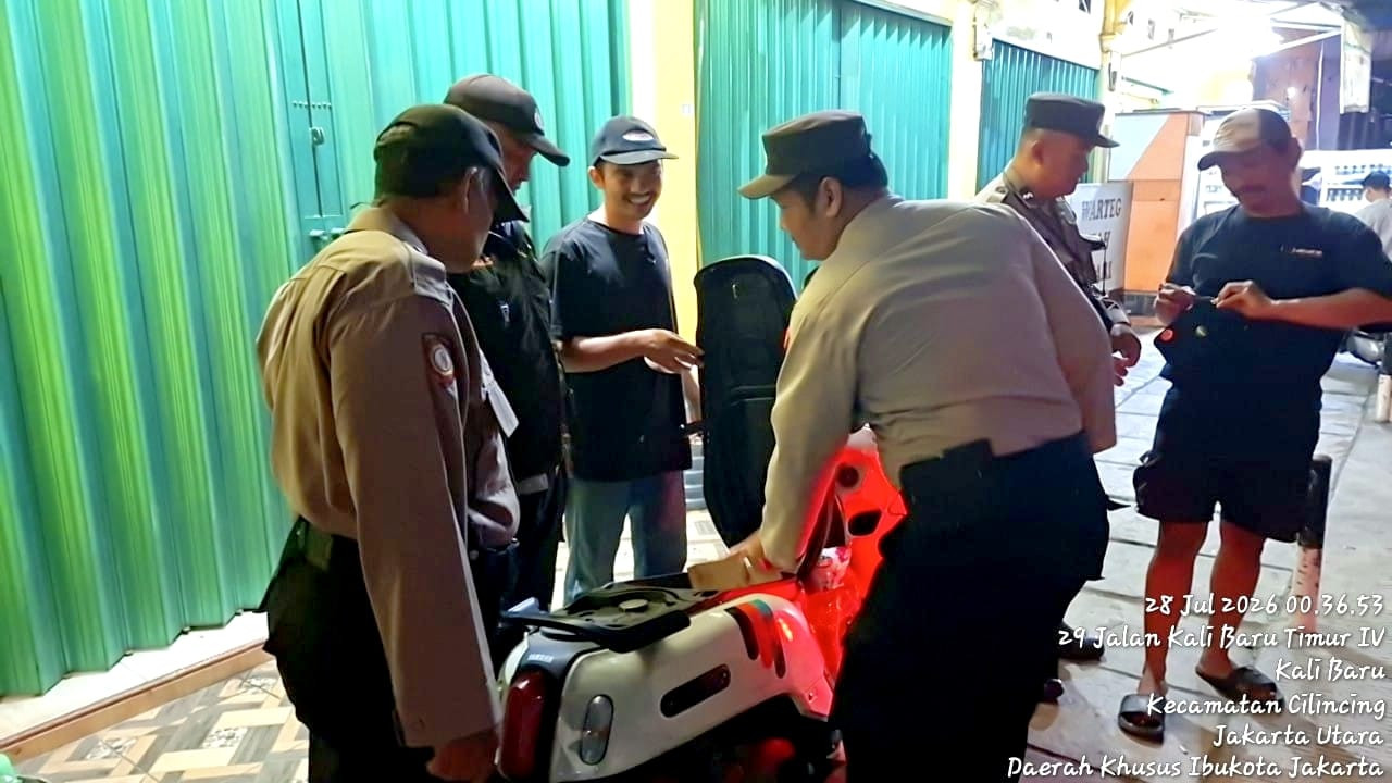 Polsek Cilincing Perketat Pengamanan Malam Lewat Patroli KRYD dan Razia Stasioner, Cegah Tawuran dan Kejahatan Jalanan