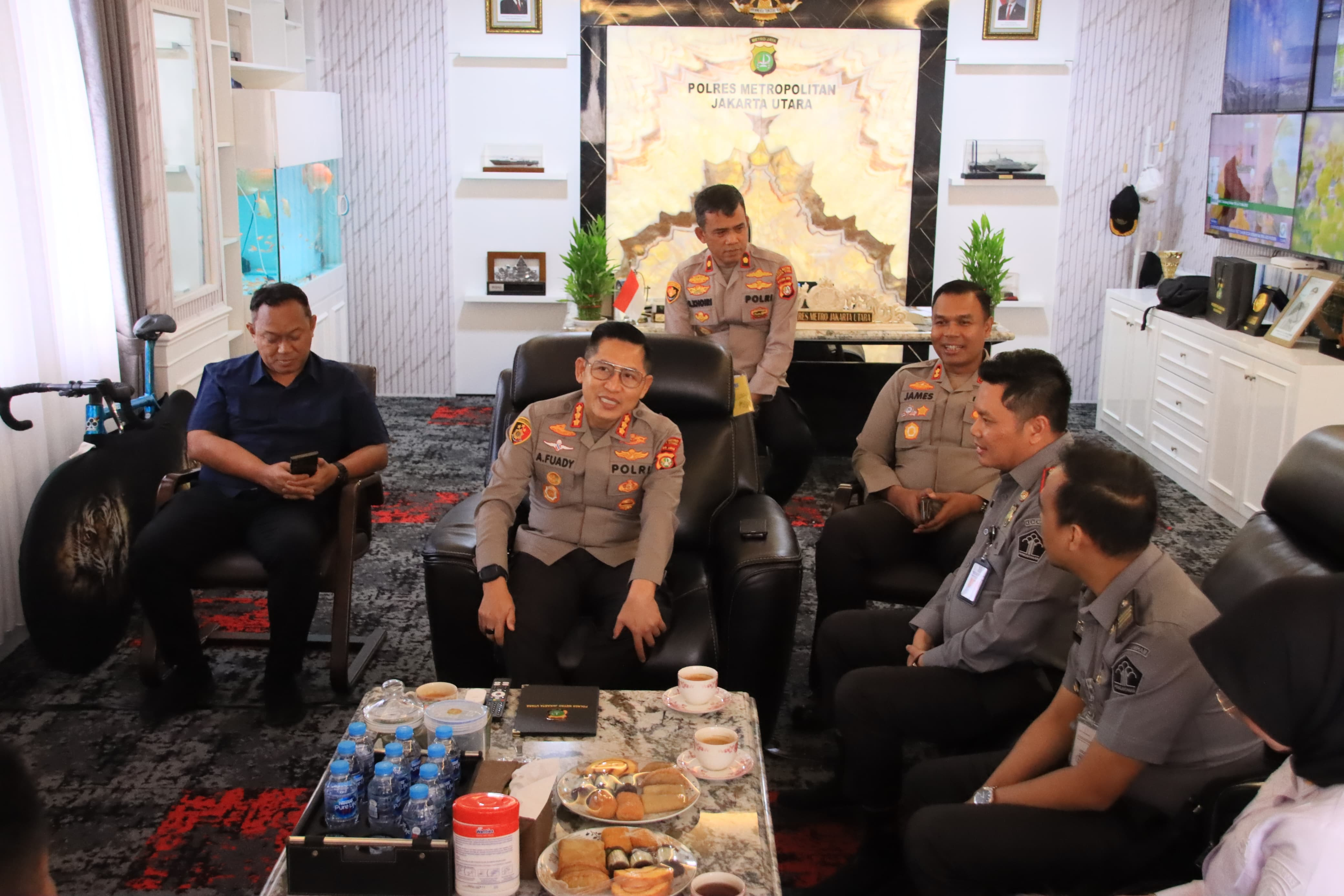 Kapolres Jakarta Utara Terima Audiensi PC SEMMI, Bahas Sinergi Jaga Kondusifitas Wilayah