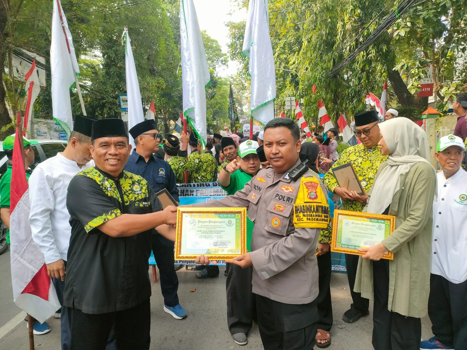 Meriahkan Tahun Baru Islam, Ribuan Warga Pademangan Barat Gelar Pawai Obor