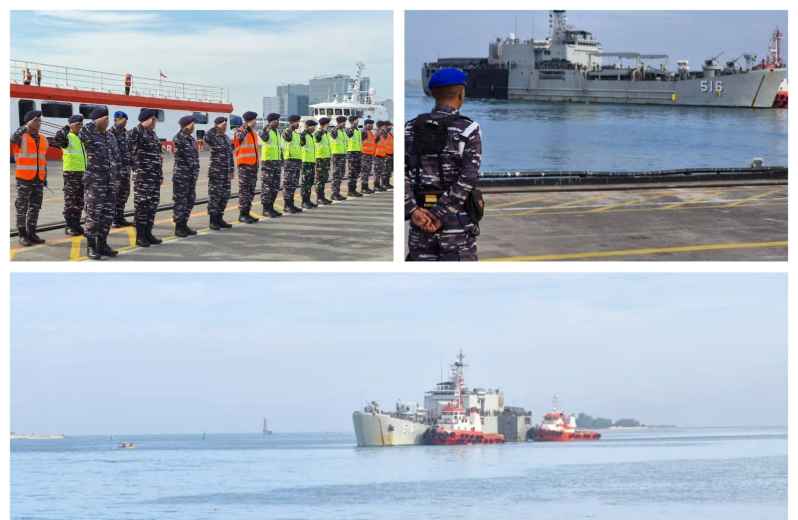 KRI Teluk Banten-516 Sandar di Makassar, Dukung Operasi Trisula Jaya 2025