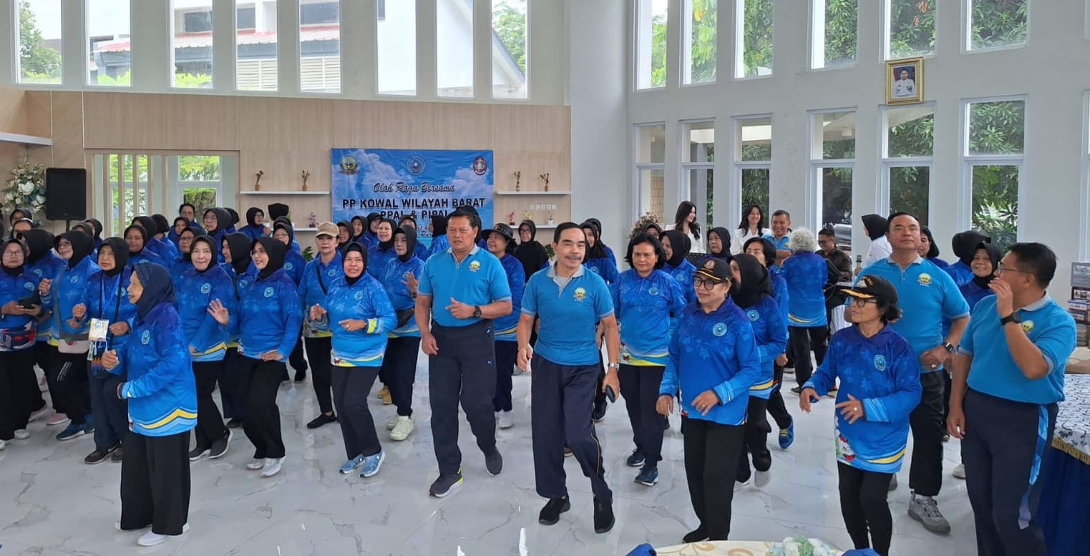 Ketua Umum PPAL dan PIPAL Menyemarakkan  HUT Kowal Wikayah Barat