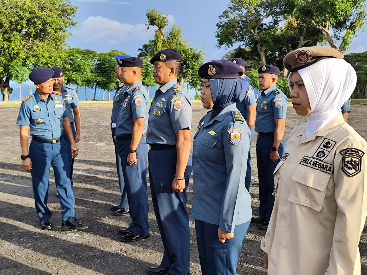 Danlanal Sabang Pimpin Apel Khusus