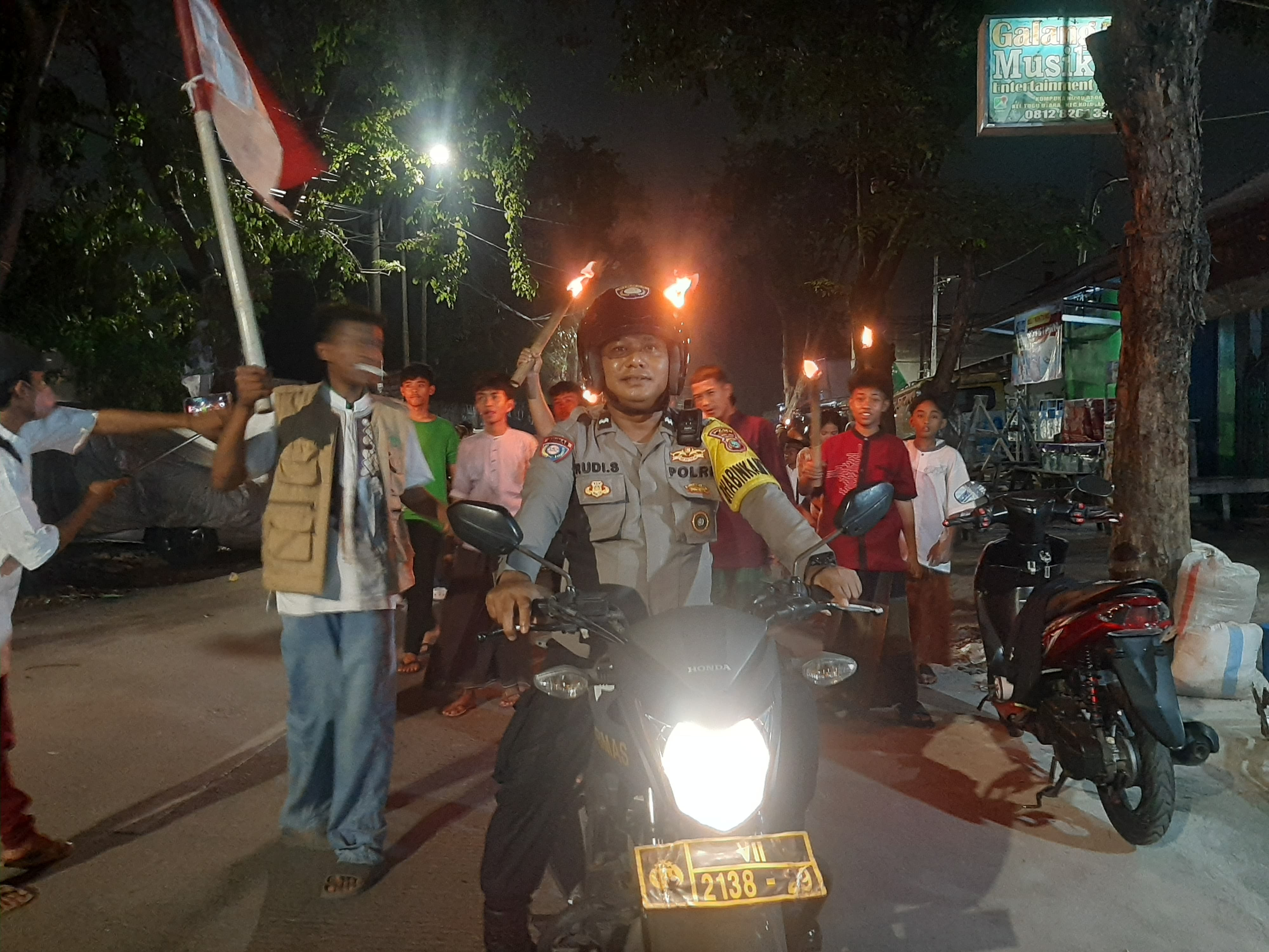 Meriahkan Malam Tahun   Baru Islam 1447 H Pawai Obor di Kecamatan Koja