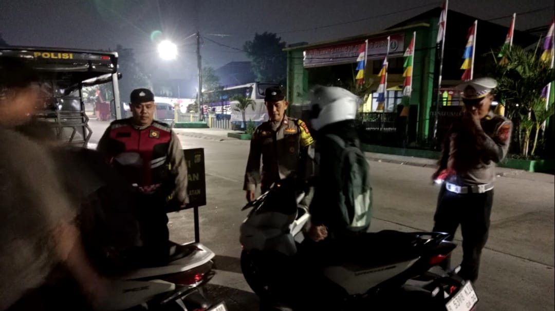 Jaga Jakarta On The Spot, Polsek Bekasi Selatan Intensifkan Razia Stasioner di Titik Rawan