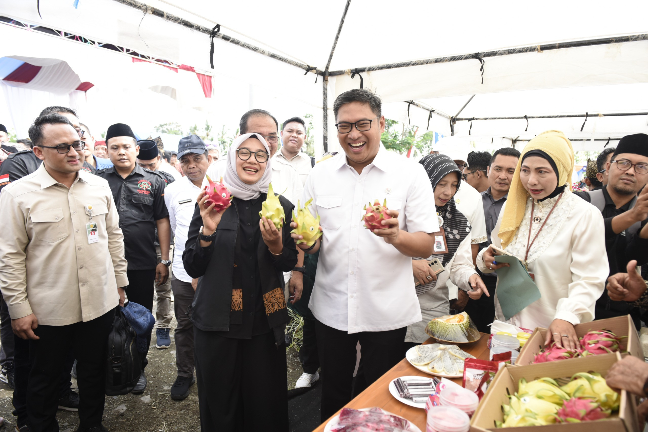 Wamentan Sudaryono Ajak Petani Milenial Banyuwangi Ikut Percepat Swasembada Pangan