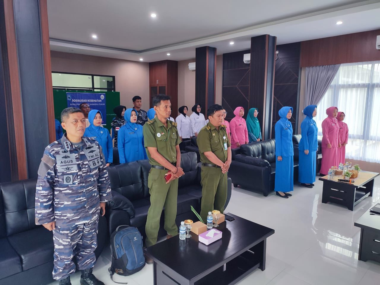 Yayasan Sosialisasi Kanker Indonesia (YSKI) Adakan Sosialisasi di Lanal Bintan