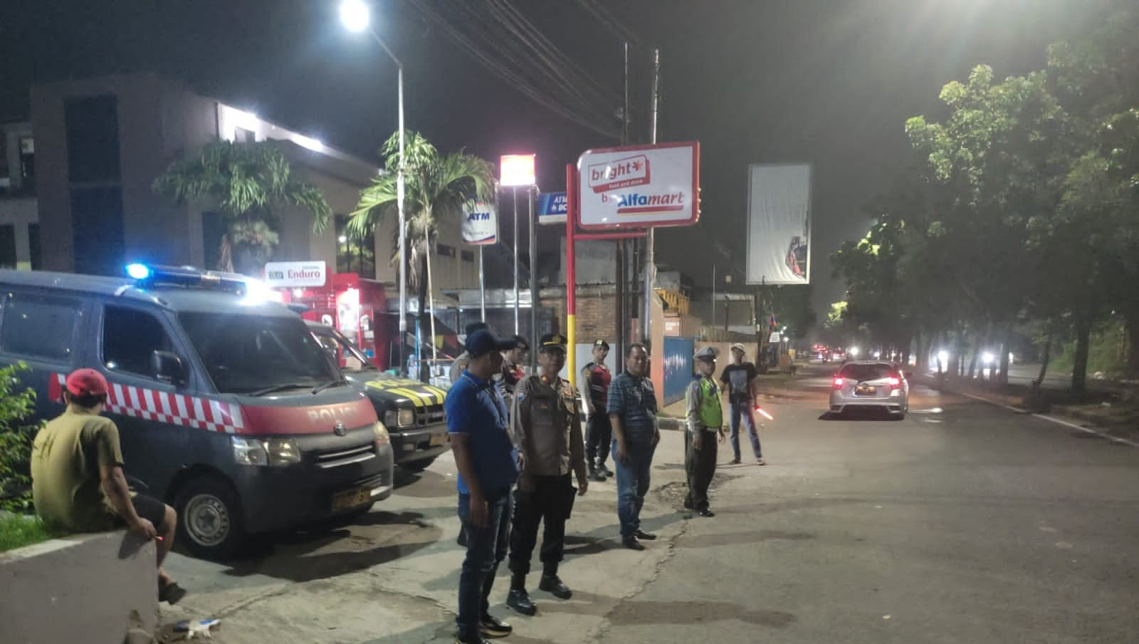 Cegah Tawuran dan Balap Liar, Polsek Bekasi Barat Patroli KRYD