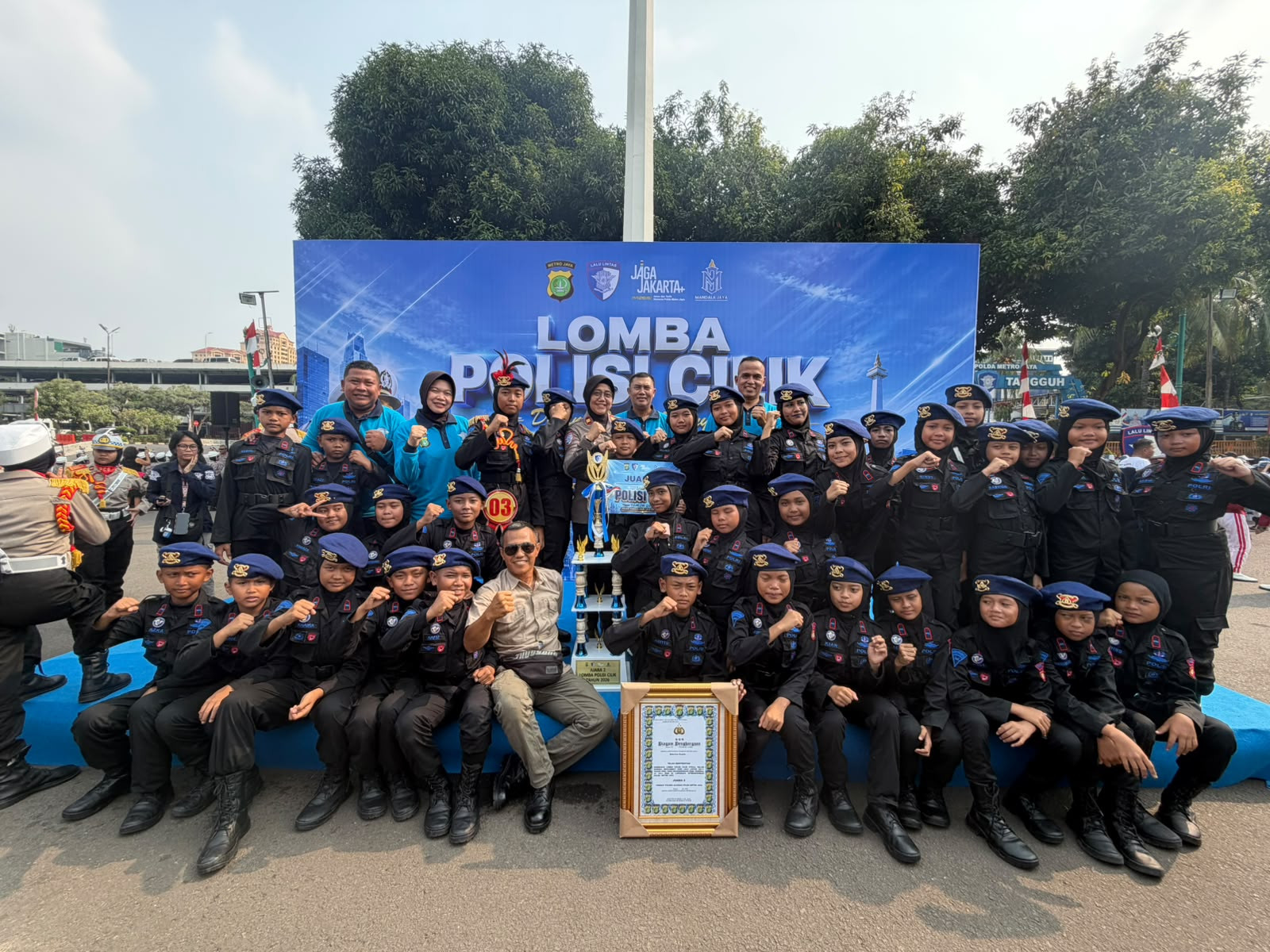 Borong Prestasi! PKS Polres Metro Tangerang Kota Jadi Juara Umum, Pocil Tembus Peringkat Dua