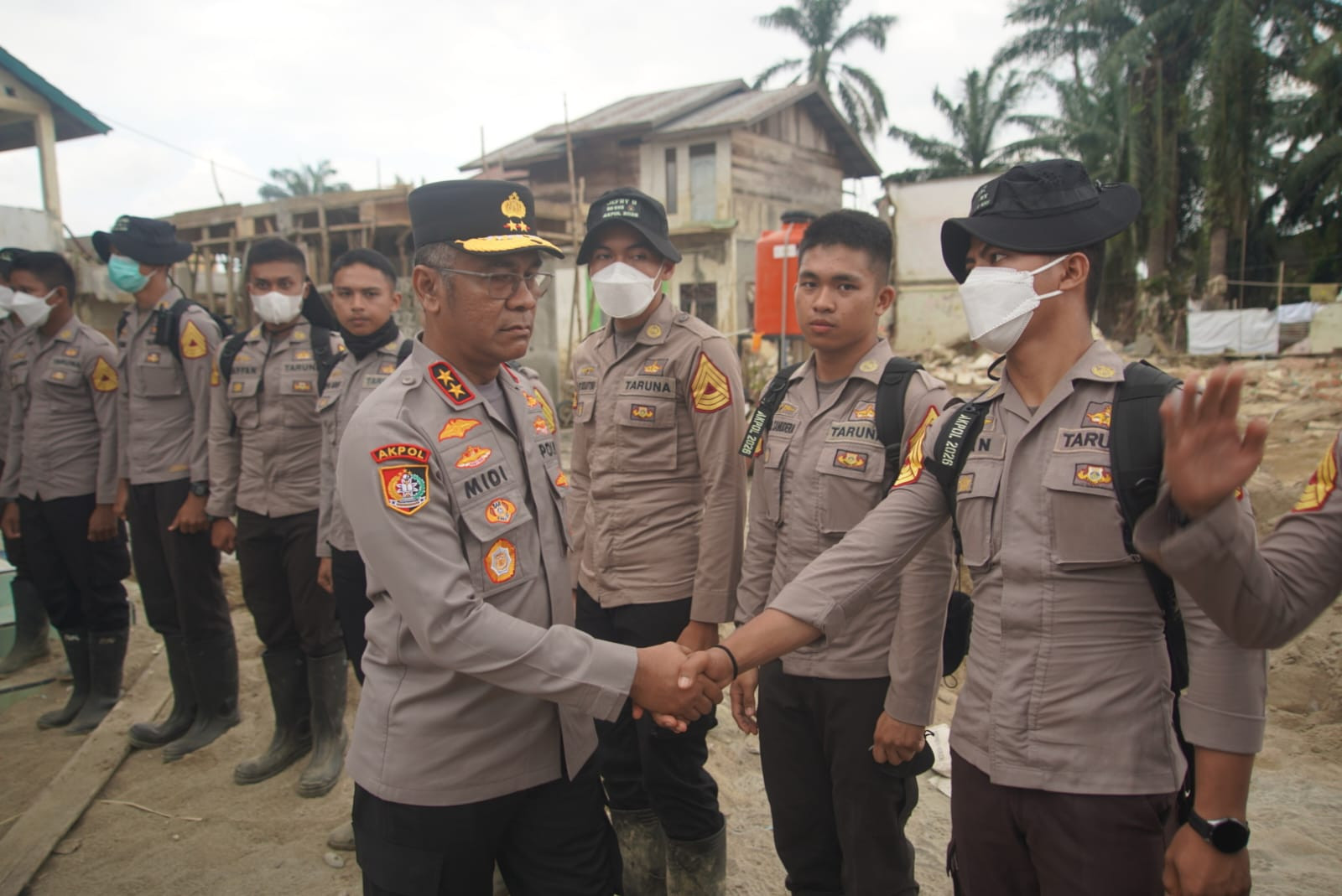 Tinjau Latsitardanus di Aceh Tamiang, Gubernur Akpol Pastikan Taruna Hadir Membantu Masyarakat