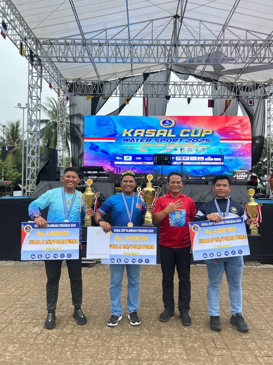 Prajurit Satlinlamil 3 Kolinlamil Unjuk Prestasi Pada Ajang Kasal Cup 2025 Cabang Olahraga Layar