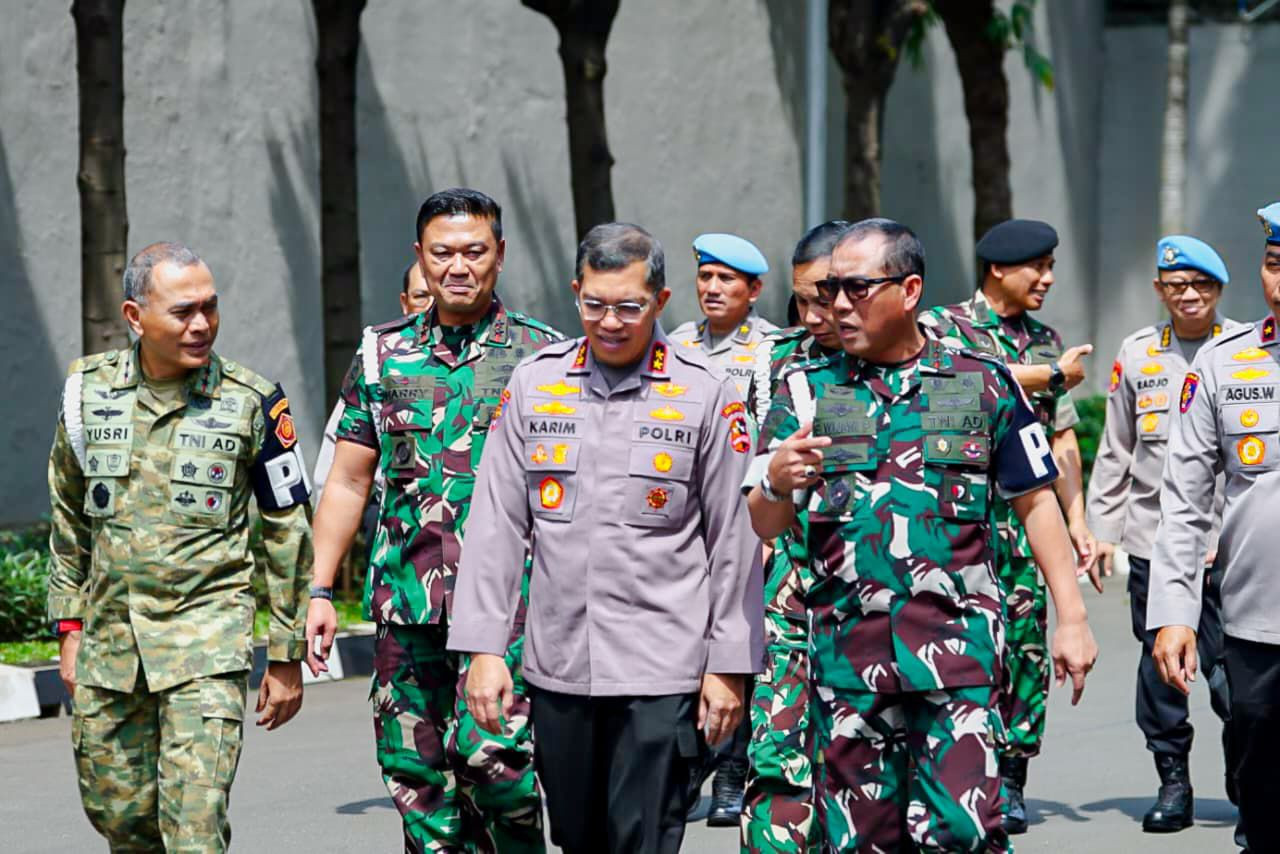 Perkuat Soliditas, POM TNI dan Propam Polri Gelar Coffee Morning & Halal Bihalal 1447 H