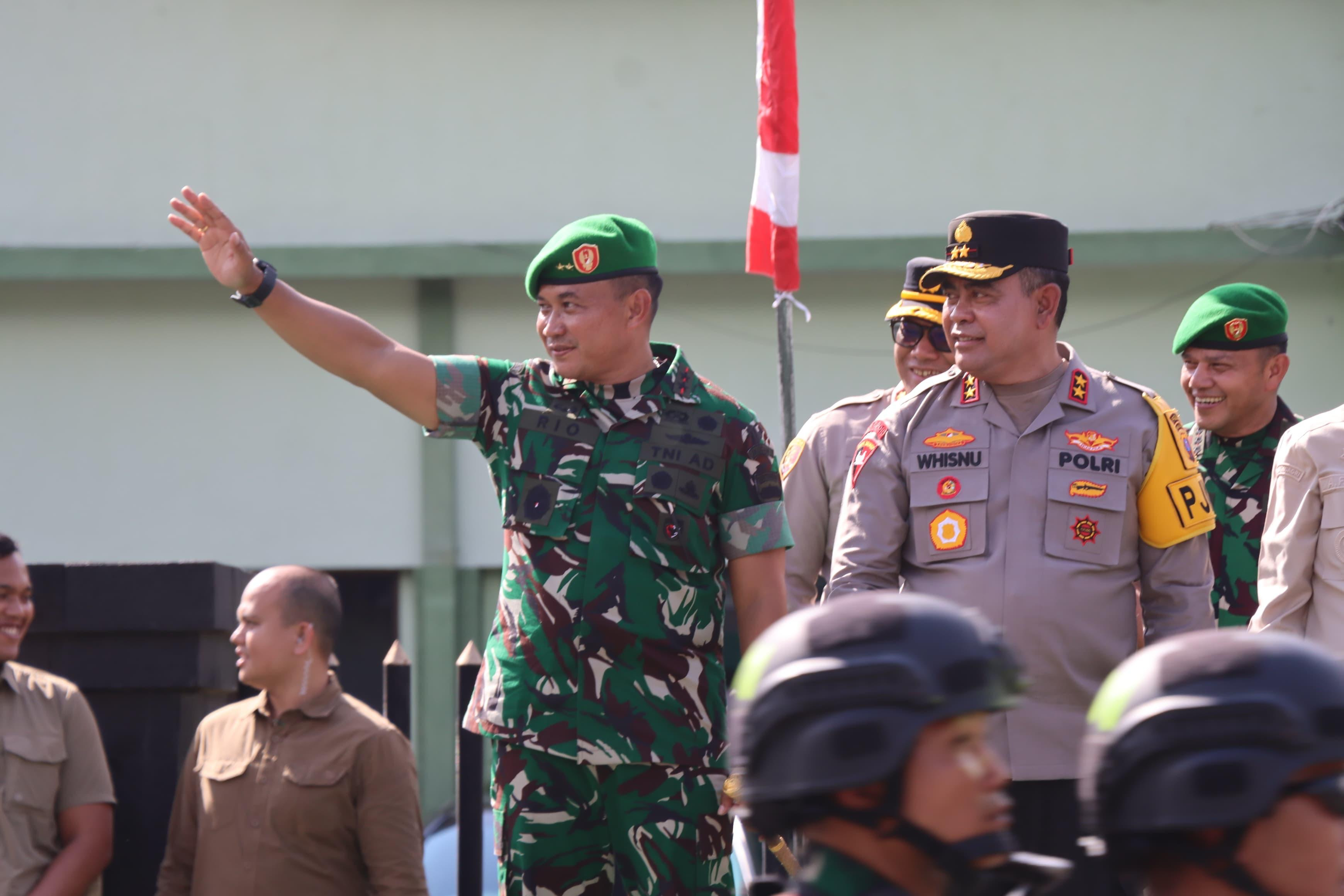 Jelang Nataru, Ratusan Personel TNI & Polri Dikerahkan Patroli Cegah Kejahatan Jalanan