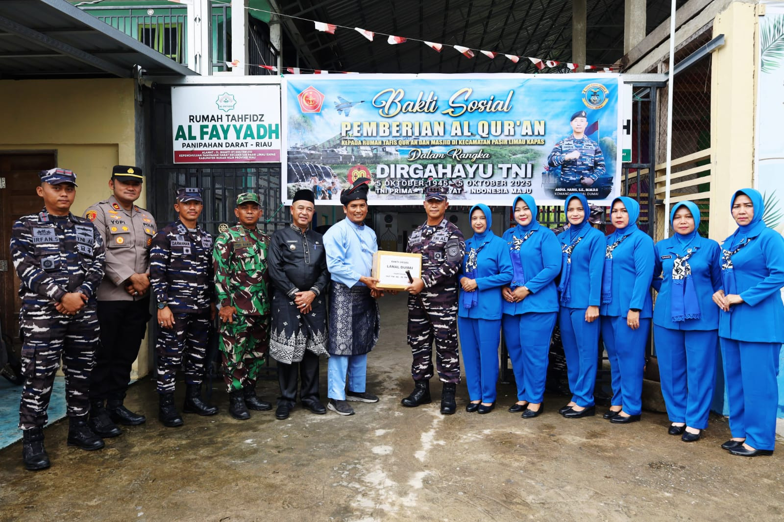 Bakti Untuk Negeri, Dari Bagansiapiapi Hingga Panipahan TNI Angkatan Laut Hadir Untuk Rakyat