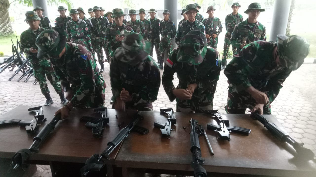 Prajurit Lanal Nias Laksanakan Uji Terampil Glagaspur P1 dan P2 Tahun 2025