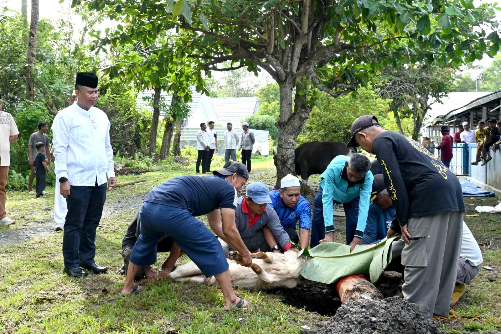 Tak Sekedar Kurban, Lanud Sjamsudin Noor Rajut Kebersamaan dan Kepedulian Semangat Berbagi Kepada Sesama di Hari Raya Idul Adha 1447 H/2026 M
