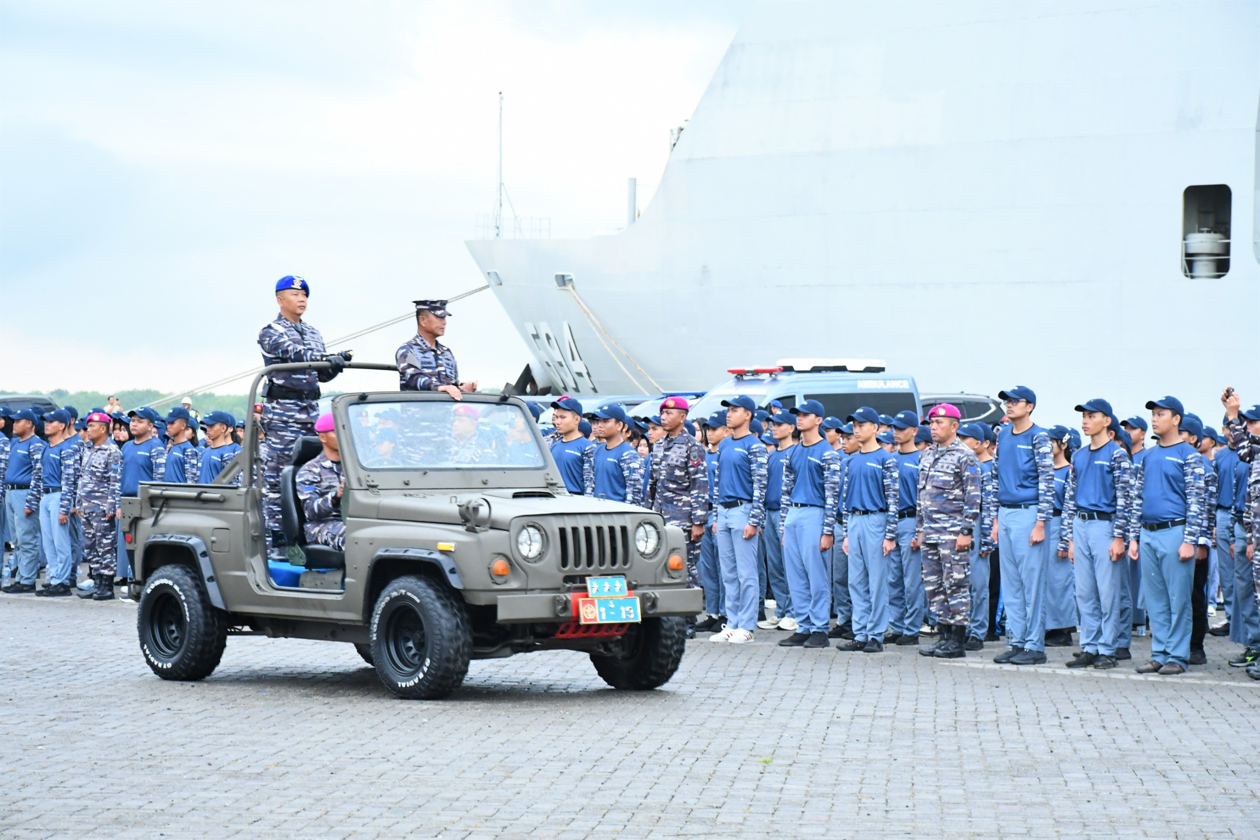 Pangkoarmada RI Resmi Buka Kegiatan Korps Kadet Republik Indonesia (KKRI) di Kodaeral I