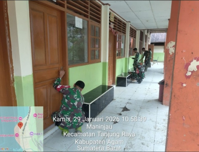 Pemulihan Pendidikan Tetap Prioritas, Pembersihan Sekolah dan Pesantren di Sumbar Dikebut