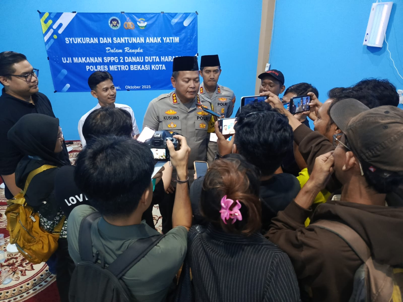 Penjelasan Kapolres Metro Bekasi Kota Mengenai SPPG Harapan Baru