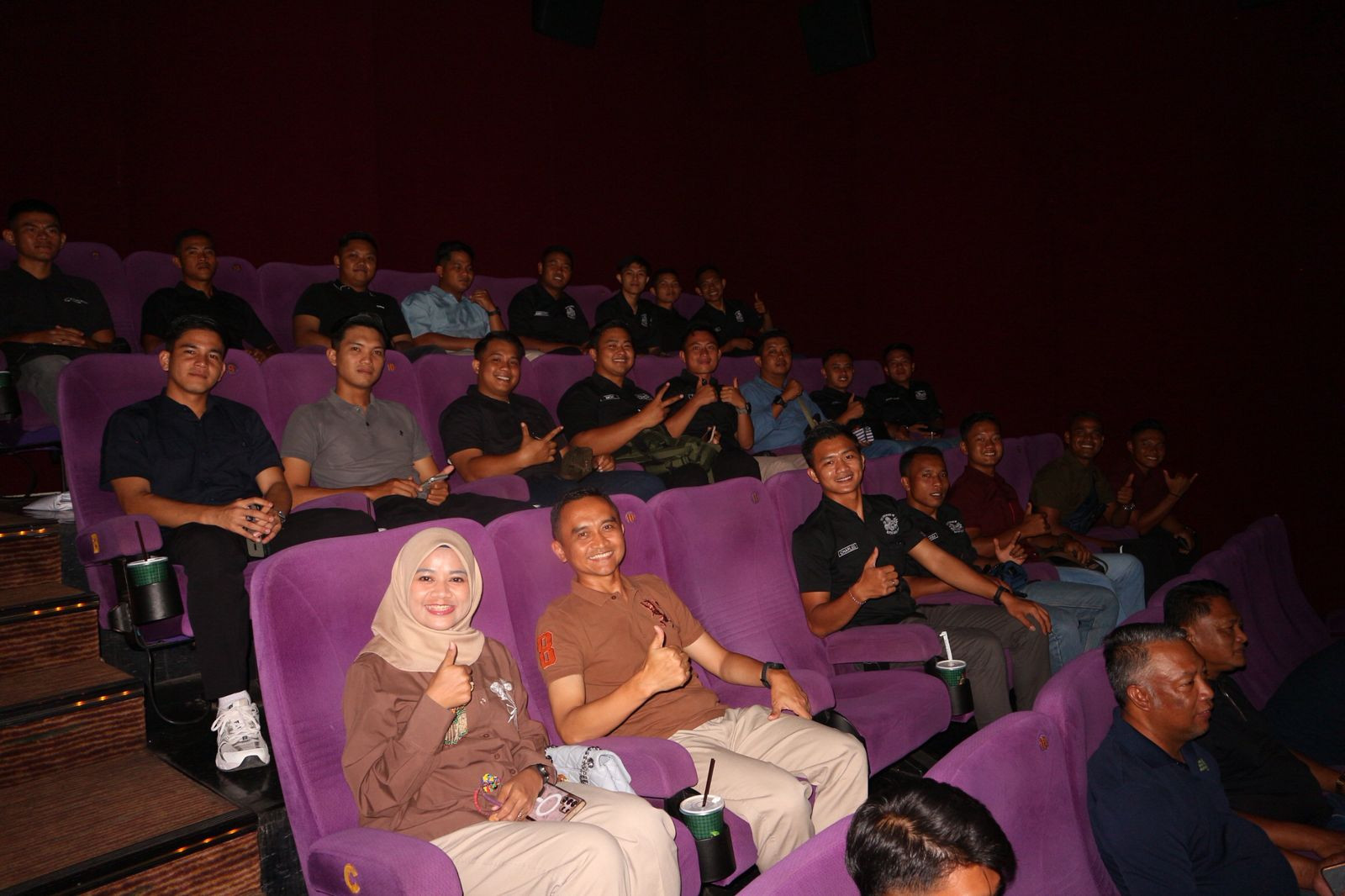 Bangkitkan Semangat Kepahlawanan, Danlanal Bintan Ajak Prajurit Nobar Film The Hostage's Hero