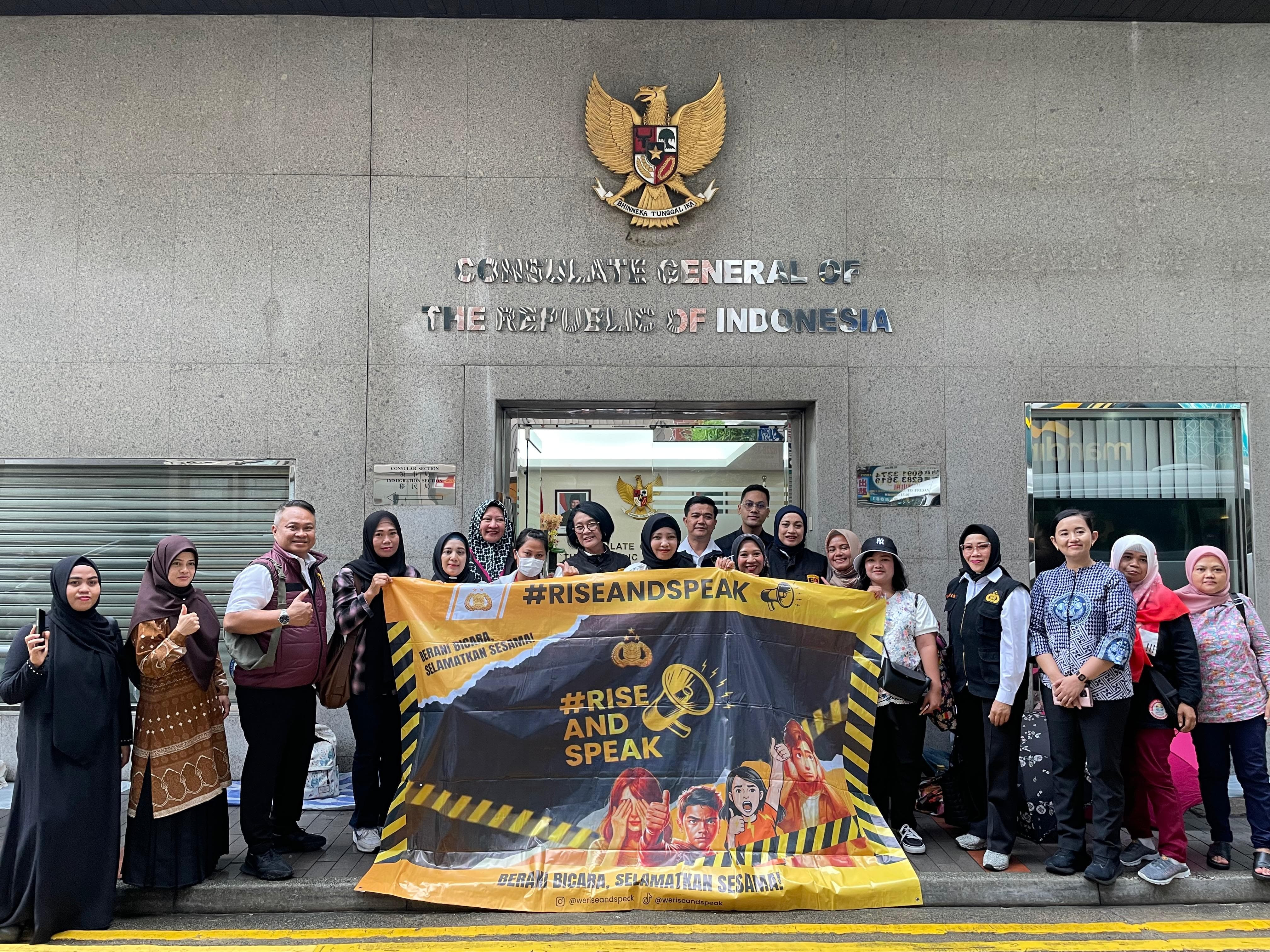 Dir PPA PPO Bareskrim Polri Menyapa PMI di Hong Kong, Serap Aspirasi dan Perkuat Edukasi