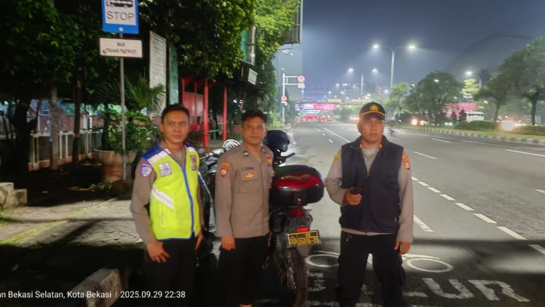 Gencarkan Patroli Malam Hingga Pagi Hari Personel Gabungan