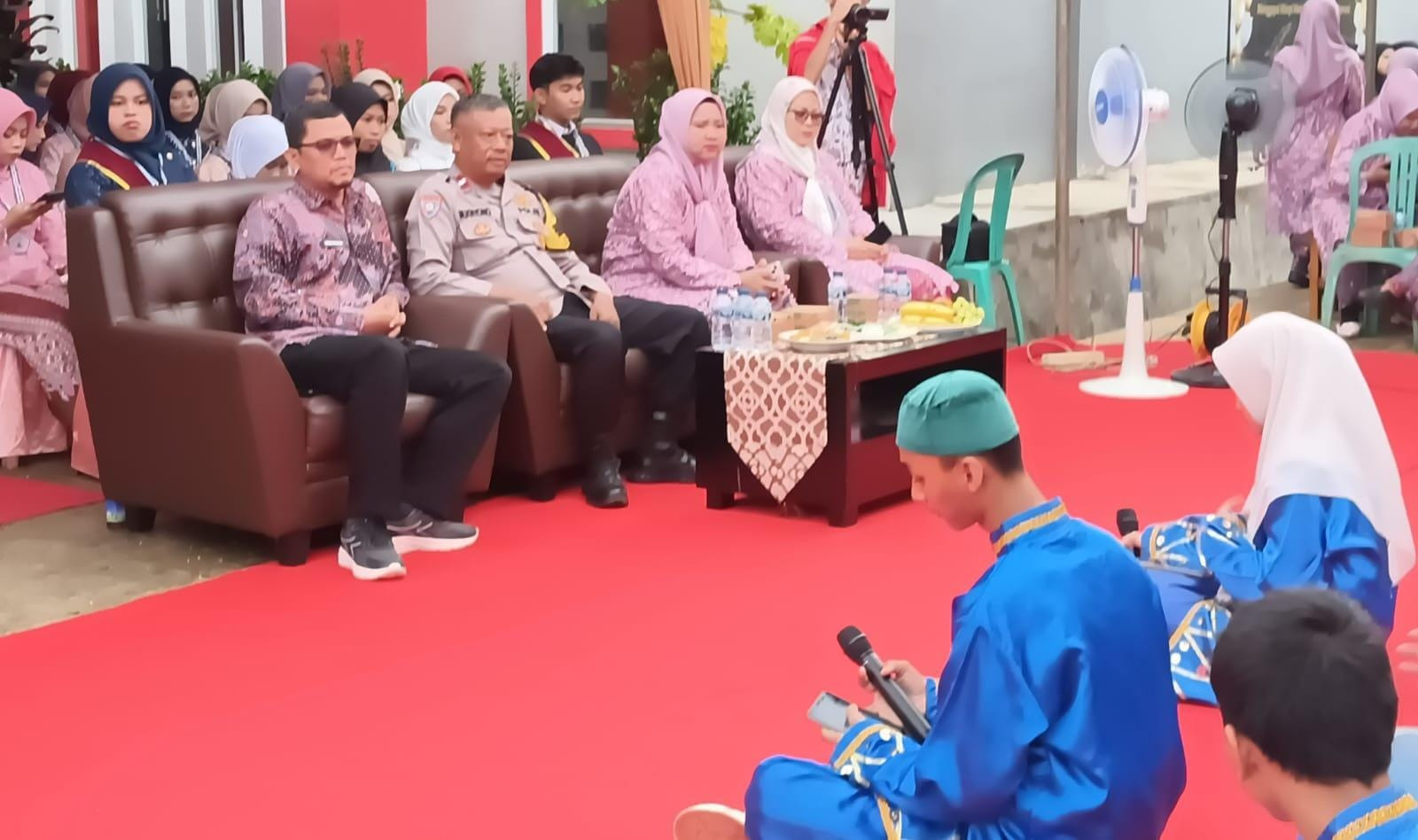 Bhabinkamtibmas Hadir Gelar Karya Akhir Perpisahan Kelas XII SMKN 15