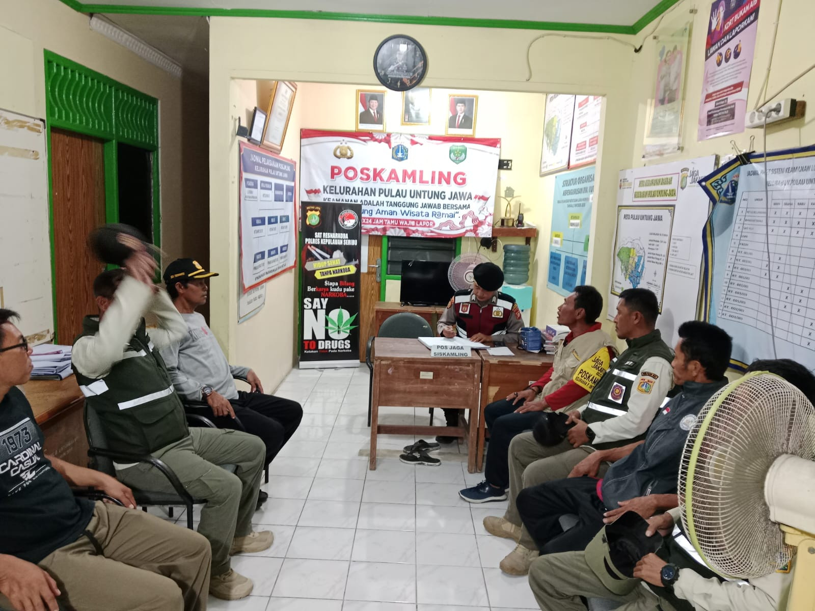 Patroli 3C dan Hotline 110 Digencarkan, Polsek Kepulauan Seribu Selatan Jaga Kondusivitas