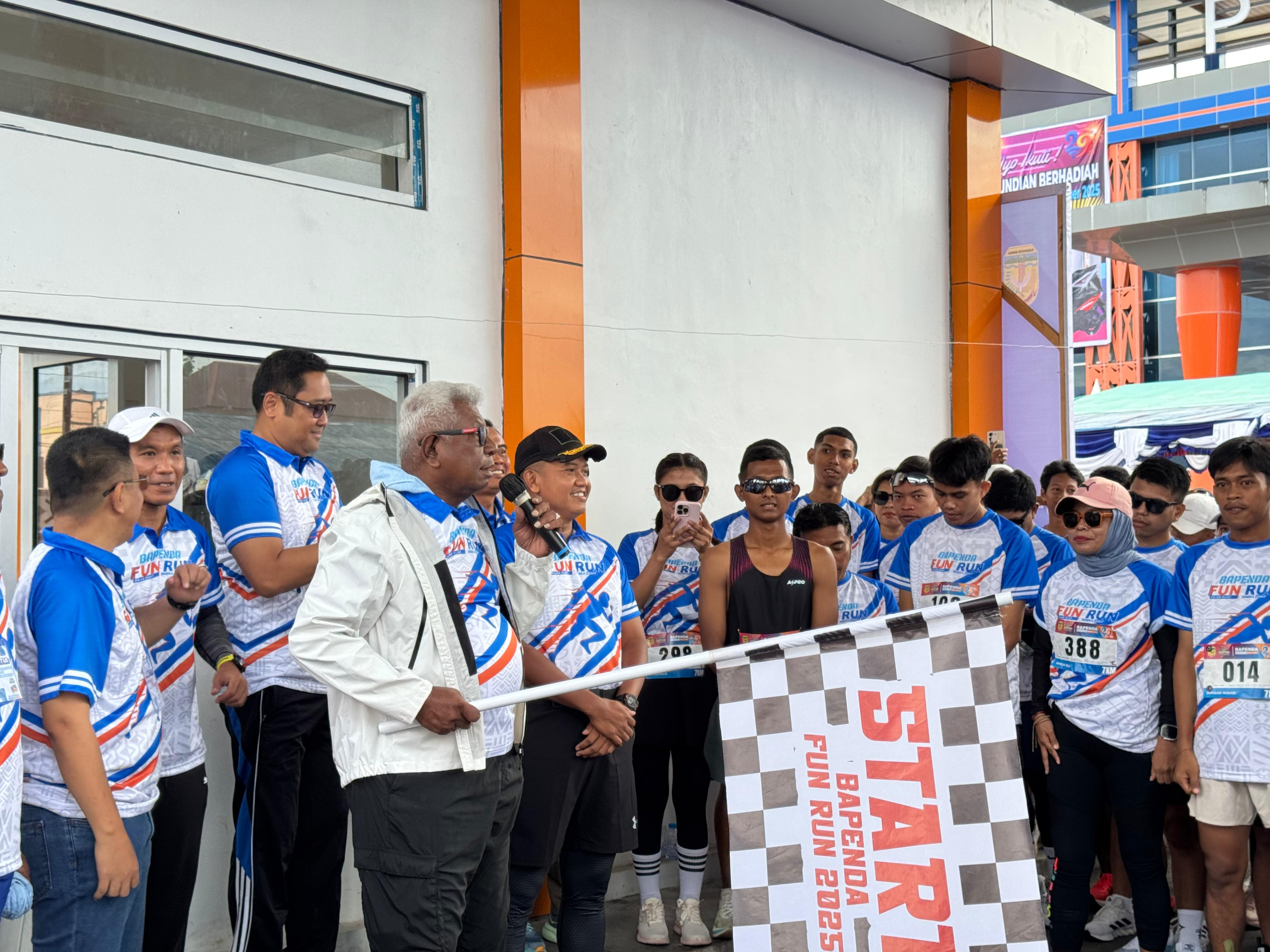 Dandim 1710/Mimika Hadiri Bapenda Fun Run 2025, Wujudkan Semangat Sehat dan Sadar Pajak
