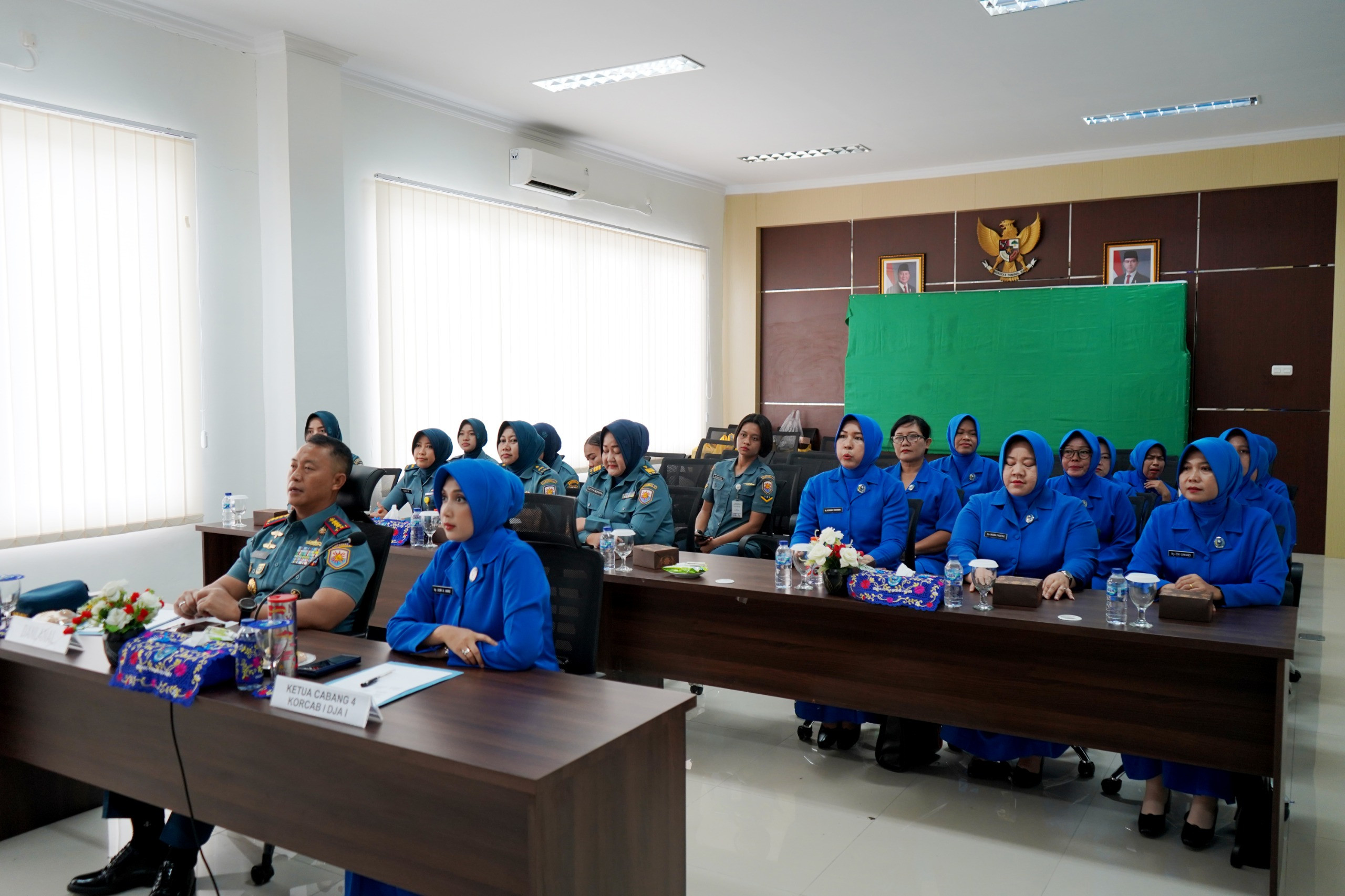 Tingkatkan Profesionalisme, Danlanal Bersama Prajurit Kowal Lanal Dumai Ikuti Pembekalan Pangkoarmada RI