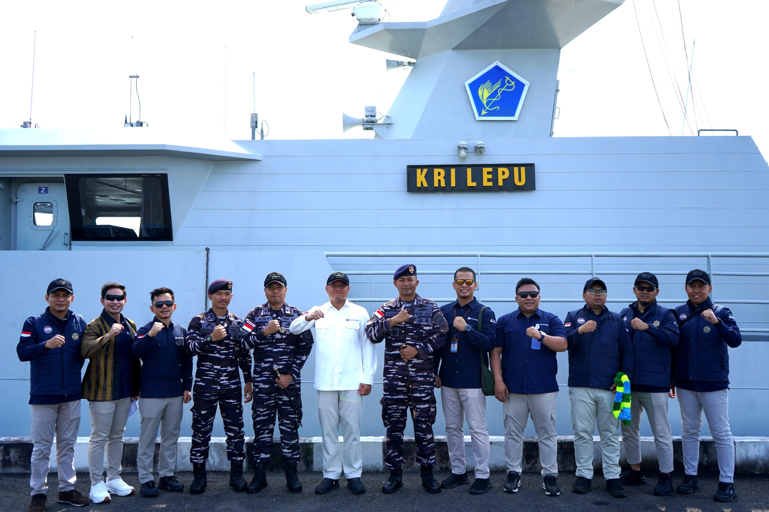 Dukung Misi Kedaulatan Rupiah Hingga Pulau Terluar Riau, Danlanal Dumai Sambut Kedatangan Tim ERB 2026