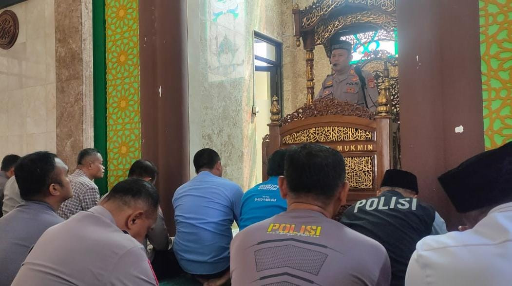 Tausiyah dan Binrohtal Rutin Polres Metro Bekasi Kota: Pererat Iman dan Toleransi