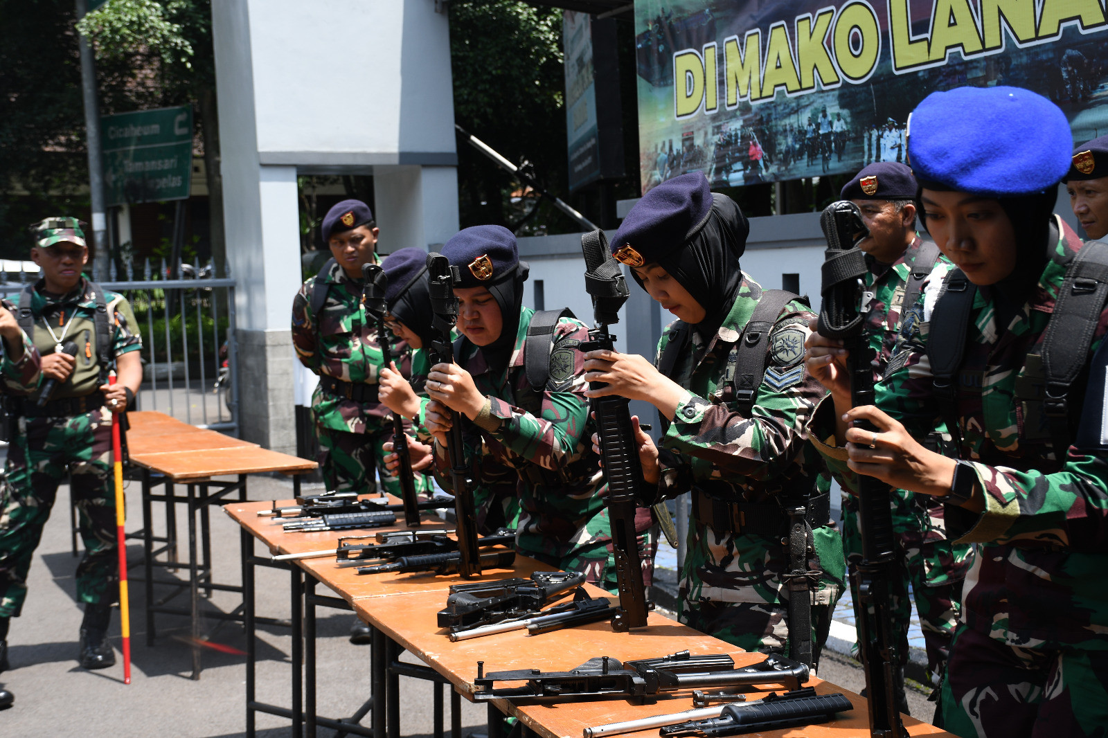Lanal Bandung Laksanakan Uji Terampil Glagaspur Tingkat P1 dan P2 TA. 2025
