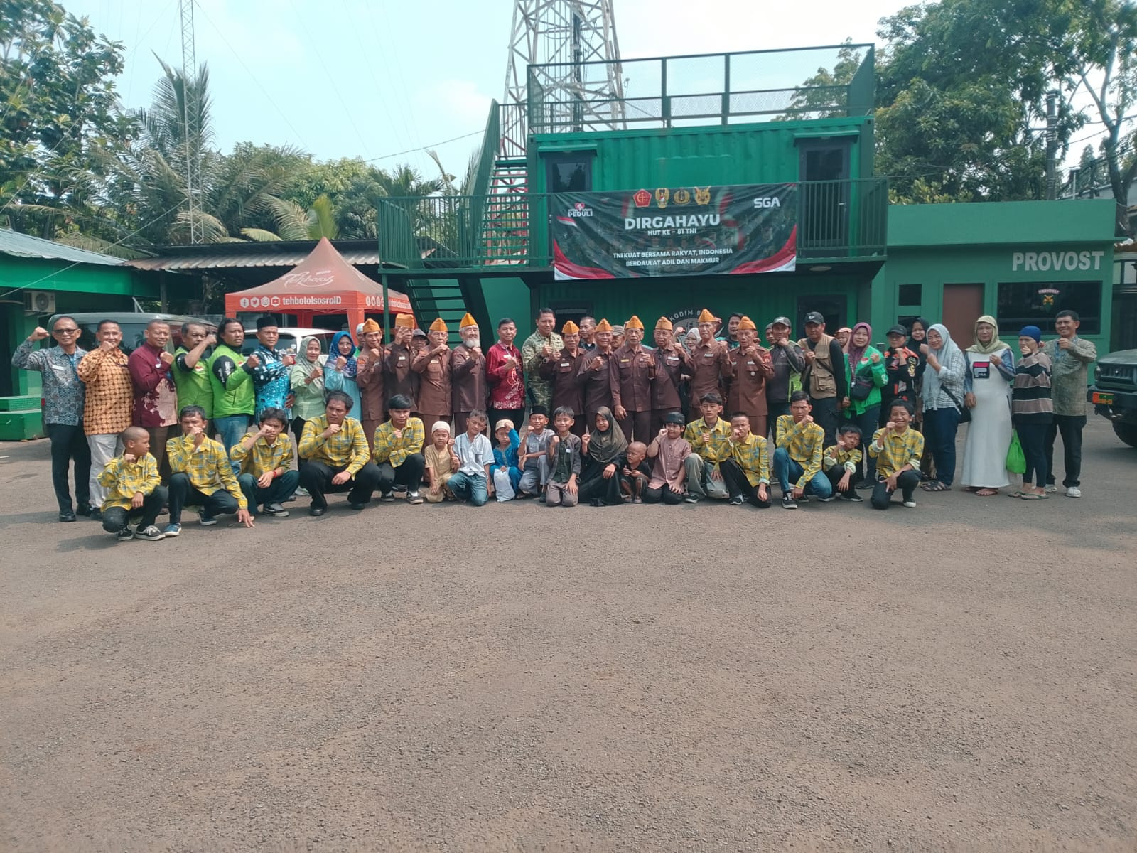 Semangat HUT TNI ke-81, Kodim 0502/JU : Dari Pengabdian untuk Negara hingga Kepedulian kepada Rakyat