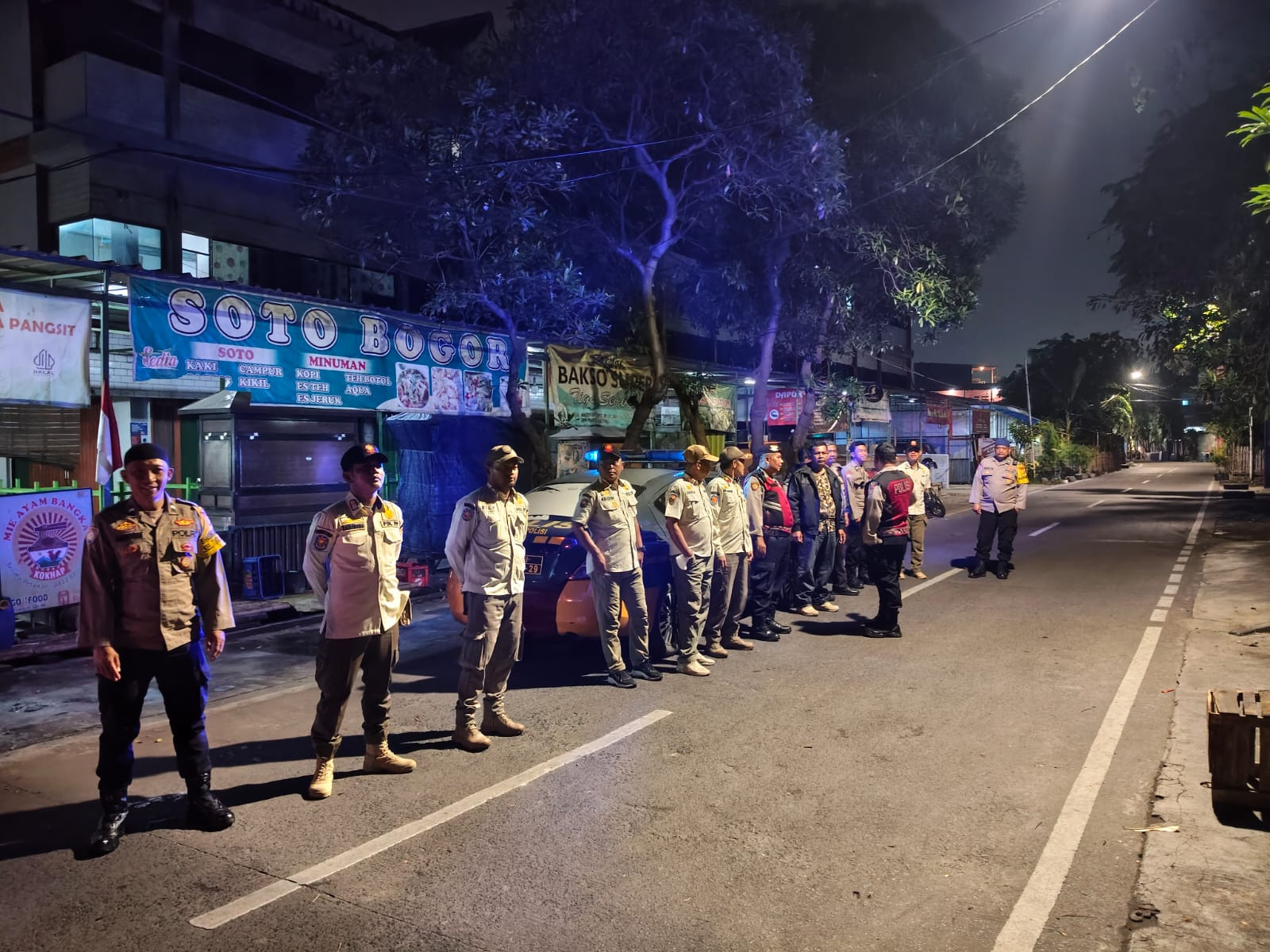 Polsek Koja Gelar Patroli KRYD, Antisipasi Tawuran dan Kejahatan Jalanan di Jakarta Utara