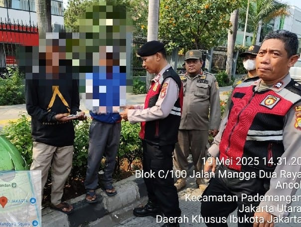 Polsek Pademangan Amankan Dua Pelaku Pungli dalam Operasi KRYD " Berantas Jaya 2025"