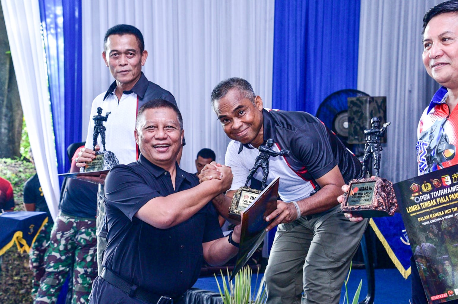 Wadan Kodaeral IX Pimpin Kontingen Tembak TNI AL Raih Prestasi Gemilang di Tournament Menembak Piala Panglima TNI