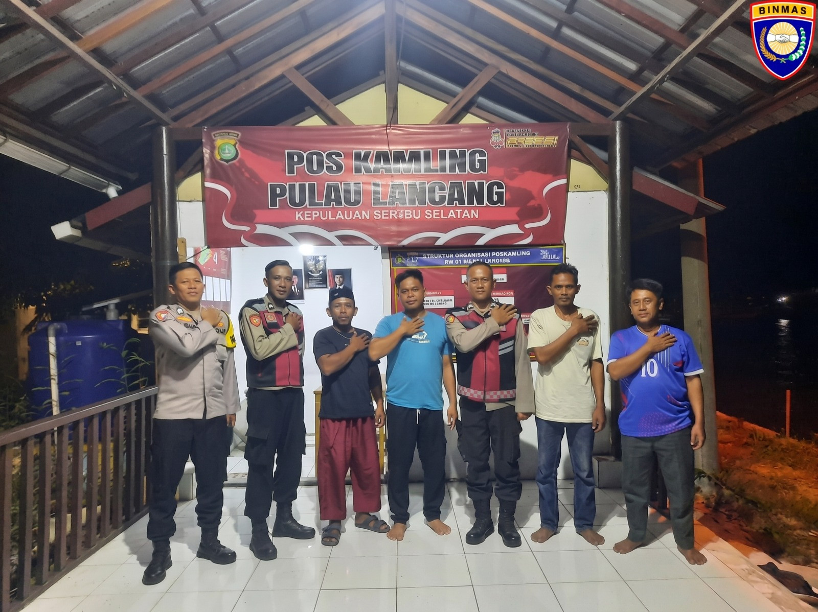 Patroli Malam Jakarta On The Spot, Polsek Kepulauan Seribu Selatan Perkuat Pelayanan Warga Lewat Layanan Polisi 110