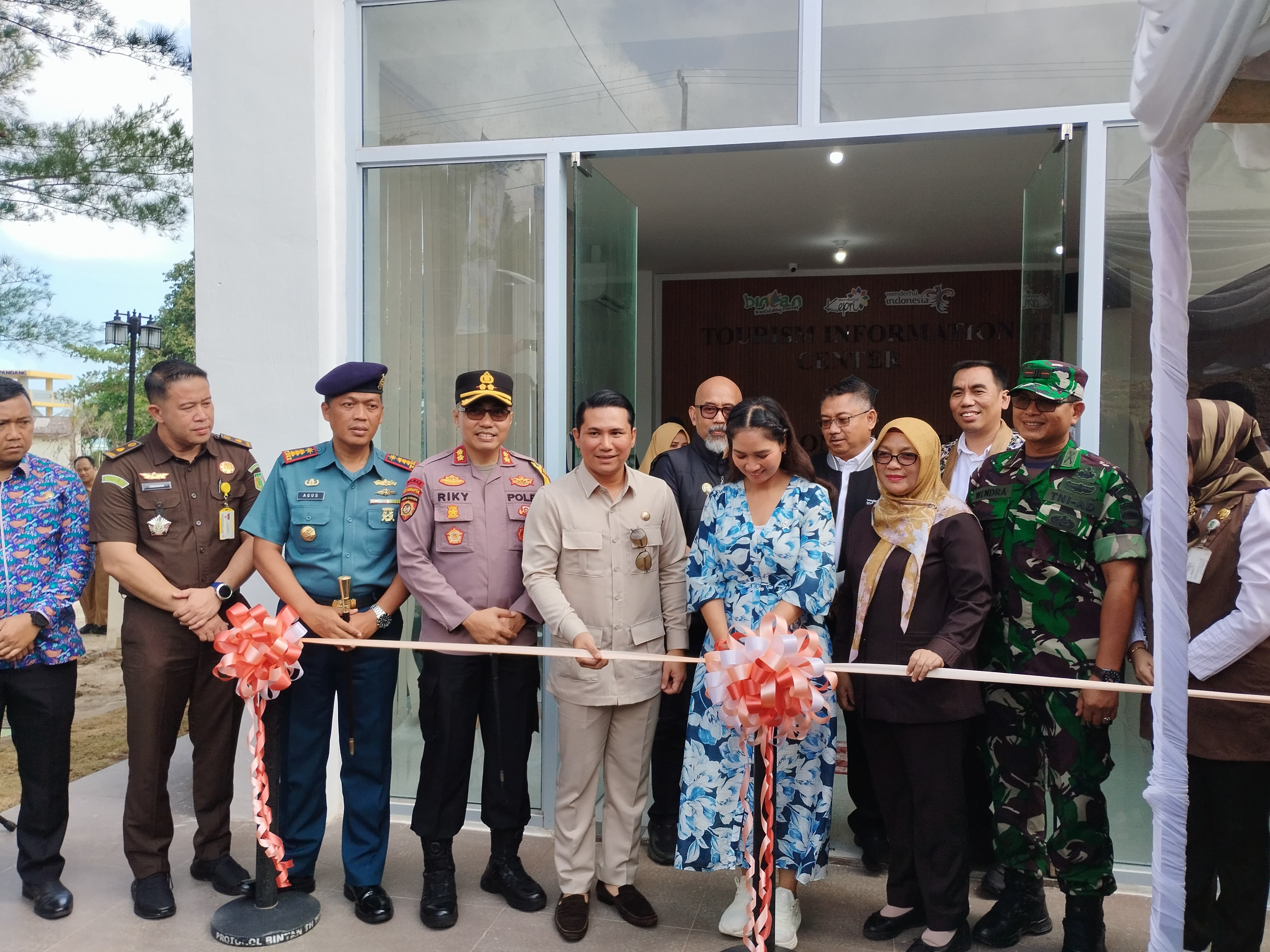 Danlanal Bintan Hadiri Peresmian Gedung Tourism Information Center Oleh Wakil Menteri Pariwisata