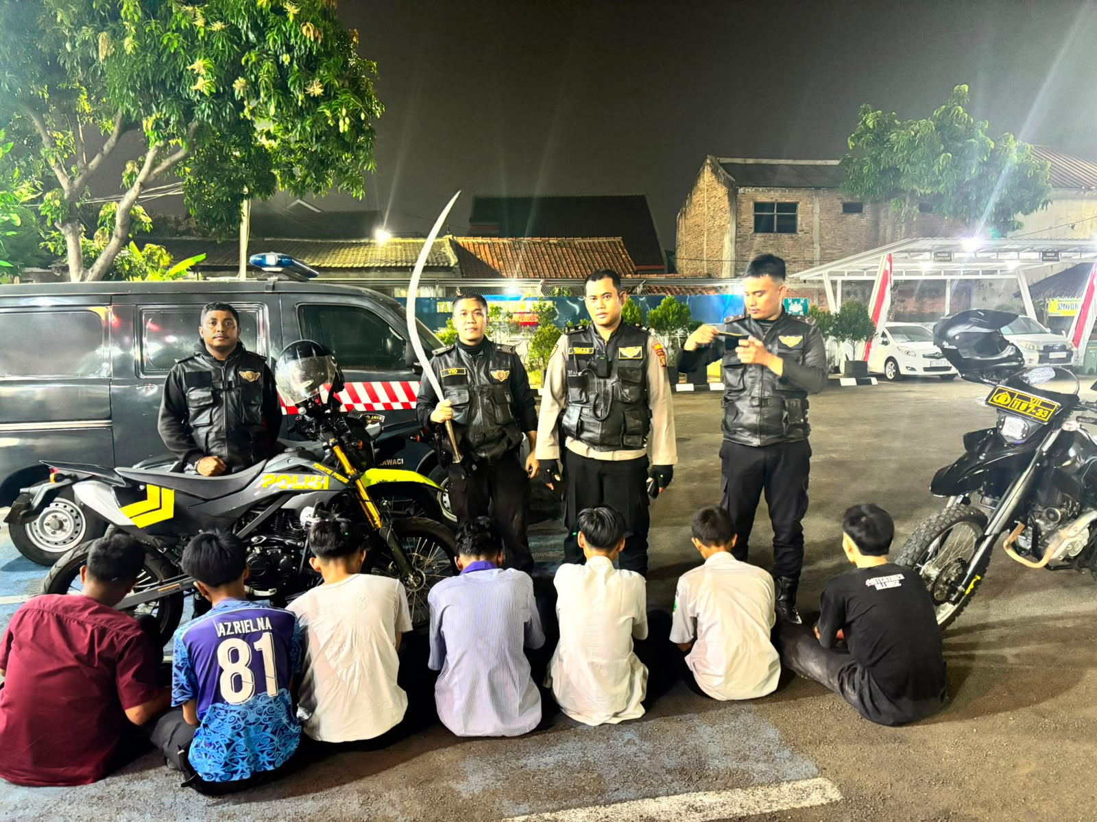 Tim Presisi Gagalkan Tawuran, 14 Pelajar Diciduk di Tangerang
