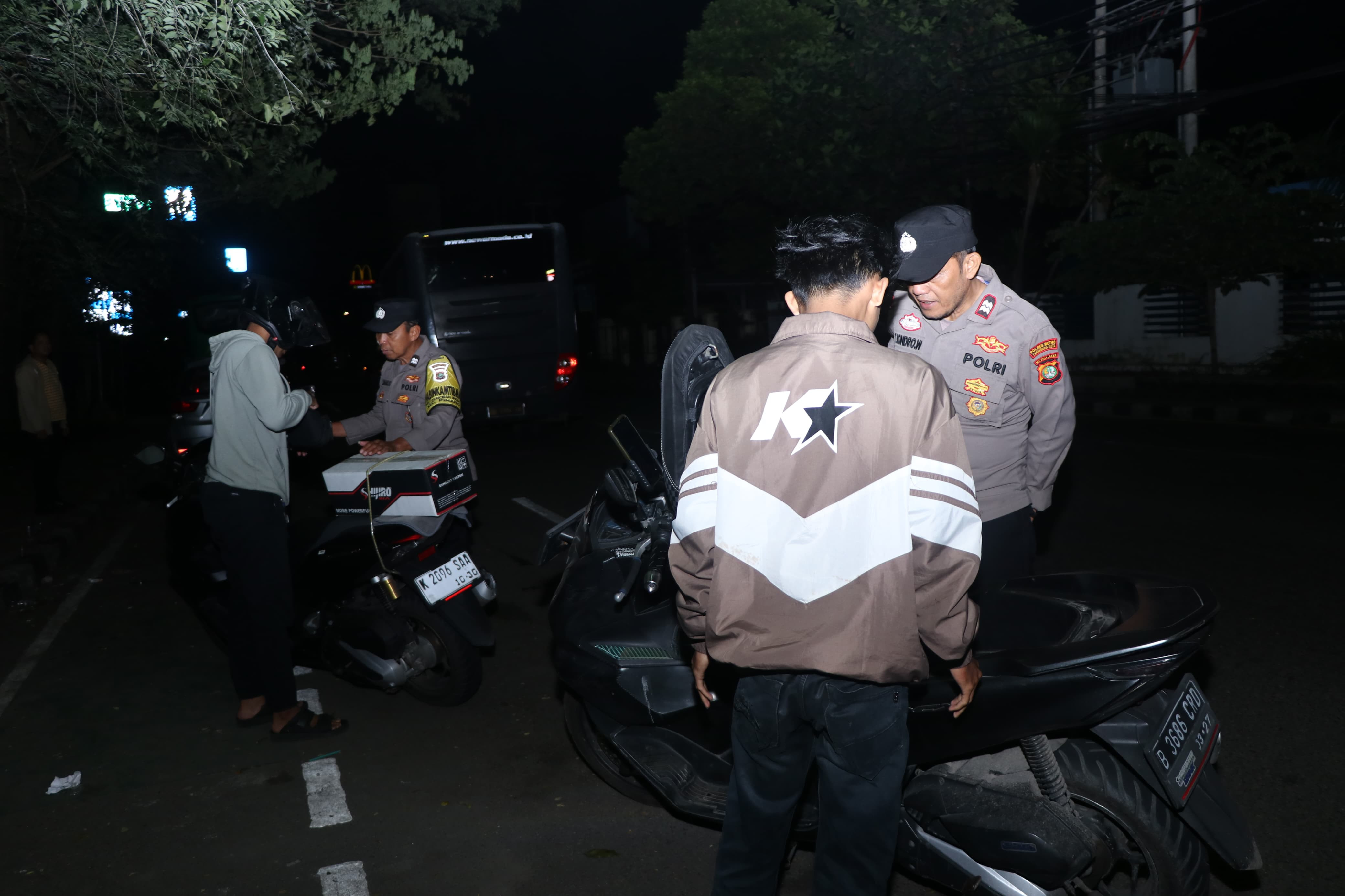 Cegah Tawuran dan Kejahatan Jalanan, Polres Metro Tangerang Kota Gelar Operasi Cipta Kondisi Hingga Dini Hari