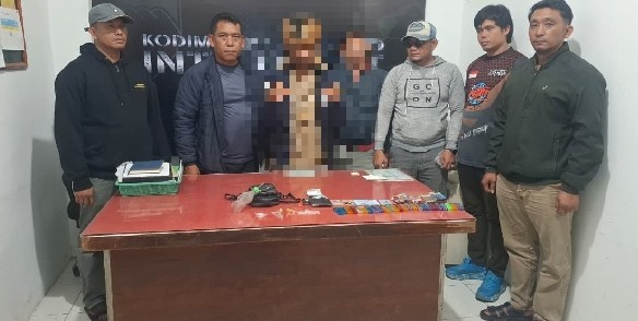Komitmen Berantas Narkoba, Intel Kodam I/BB Tangkap Pengedar Sabu di Karo